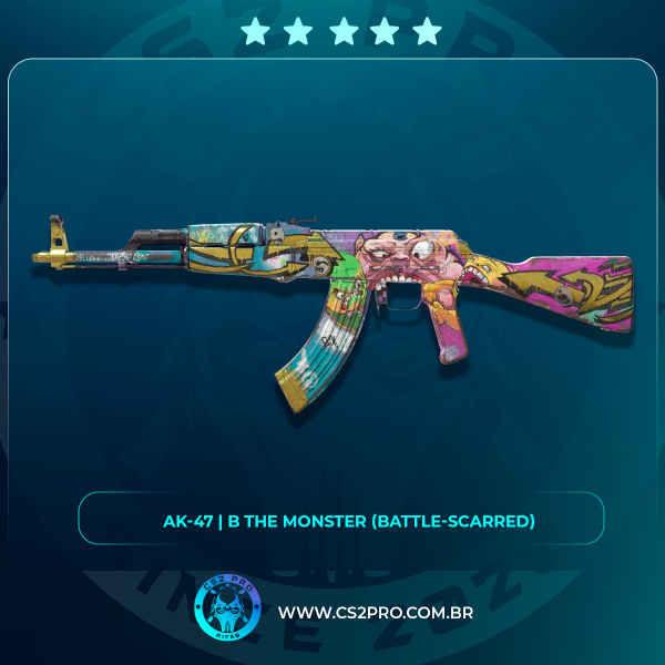 #1806 AK-47 | B the Monster